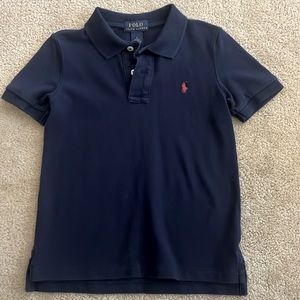 Polo Ralph Lauren Blue Short Sleeved Polo Shirt (Size 4)